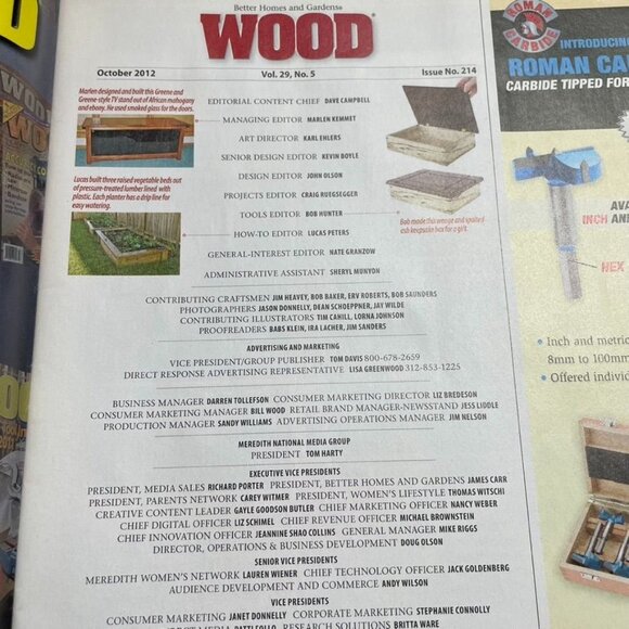 Wood Magazine Vol 29 Issue 214 No 5 Oct 2012 Match Stain to Old u - Picture 6 of 9